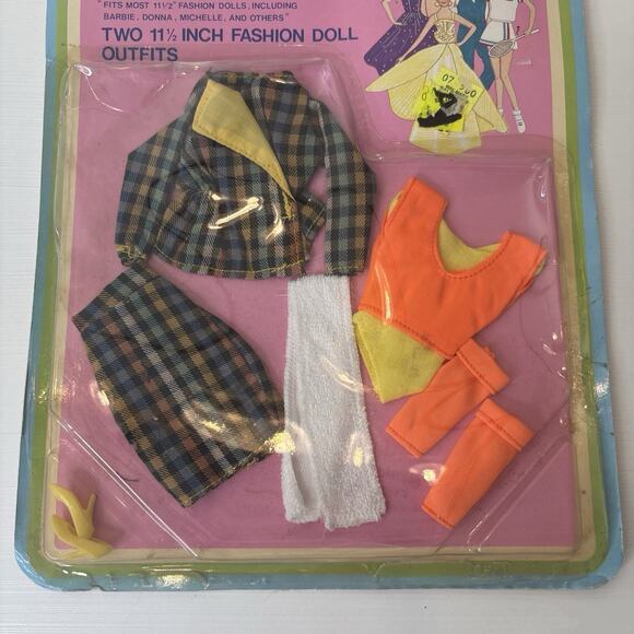 Vintage 1970s–80s Steffie Doll Clothes Outfit Pack – Fits Barbie 11.5” Fashion D - Picture 3 of 5
